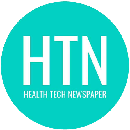 HTN (Health Tech Newspaper) logo: the letters 'HTN' in white on a teal circle above the words 'Health Tech Newspaper'.