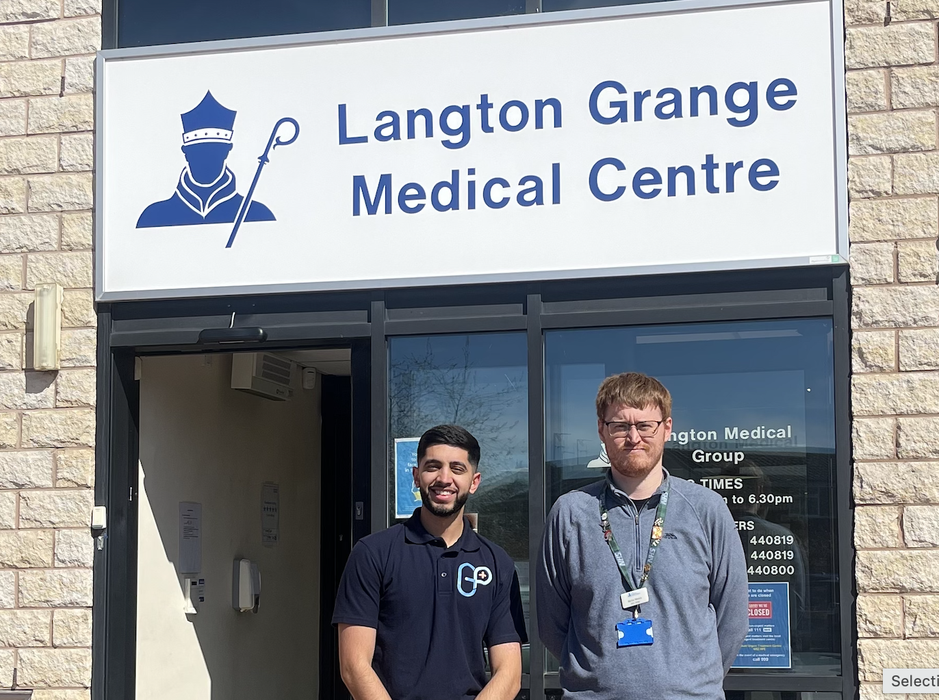 Langton Grange Medical Centre, part of Langton Medical Group.